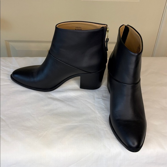 Nisolo Dari Black Leather Ankle Boot size 8.5 - Picture 5 of 13